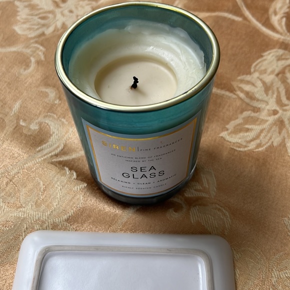 Candle and dish - Picture 4 of 4